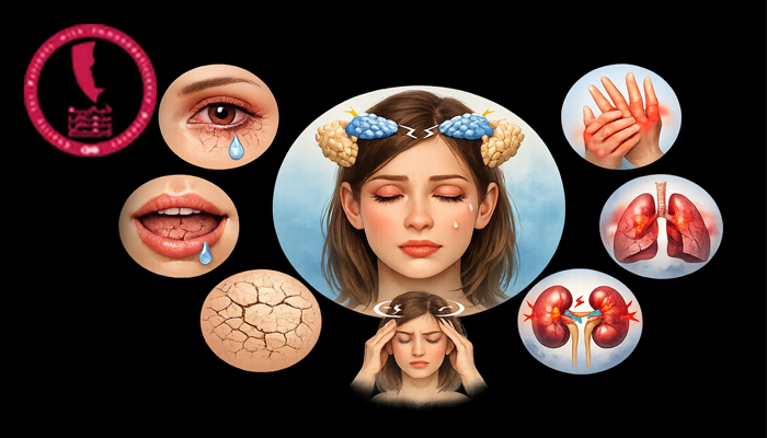 سندروم شوگرن چه علائمی دارد